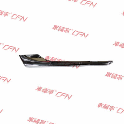 Tesla Model X Kanan Depan Atas Chrome Fog Light Molding Trim 1049610-00-F OEM ABS Plastik