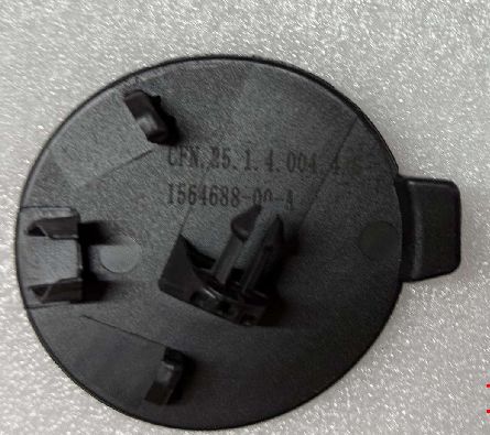 Penutup Kait Derek Bumper Depan Tesla Model S 2021-2023 Plastik Hitam