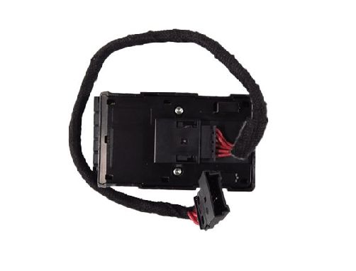 Sakelar Jendela Pintu Pengemudi Hitam Mengkilap Tesla Model 3 2020 1081037-01-F