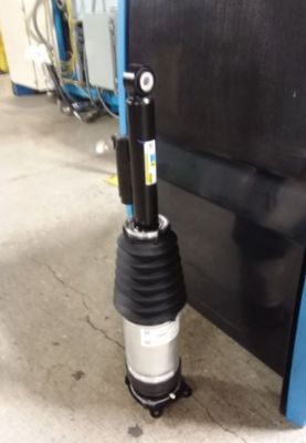 Modul Pegas Udara Depan Kiri Tesla Model X 1027061-00-D Paduan Aluminium