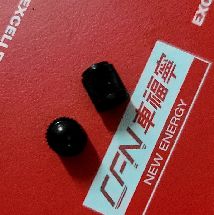 Tutup Debu TPMS Tesla Model 3/Y/X/S - Penutup Batang Katup Plastik Hitam