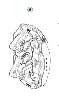 Kaliper Rem Depan Kiri Tesla Model 3 8008202-00-A 2017-2023