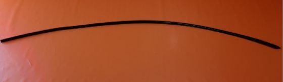 Brightwork Karet Hitam untuk Tesla Model 3 2017+ 212x26x5mm