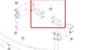 Baut HF M10-1.5X157 untuk Tesla Model 3/Y 1120775-00-A 1200MPa