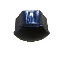 Tutup Kacang Roda Hitam Matte untuk Tesla Model S/3 22mm 15mm ABS Plastik