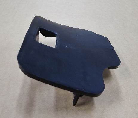 Braket Bumper Belakang Kiri Tesla Model S 2021+ 145x40x3mm Hitam