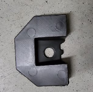 Tesla Model S 2021+ Bracket Bumper Belakang LH 130mm x 35mm