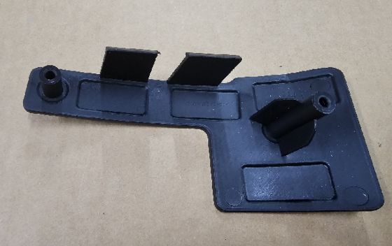 Rumah Lampu Kabut Kiri Tesla Model X 2021 18x9x5cm Hitam ABS