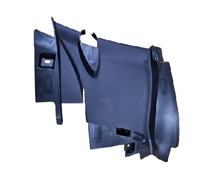 Tesla Model X 2021+ Kiri Fog Light Bracket 44x35x6cm Hitam ABS